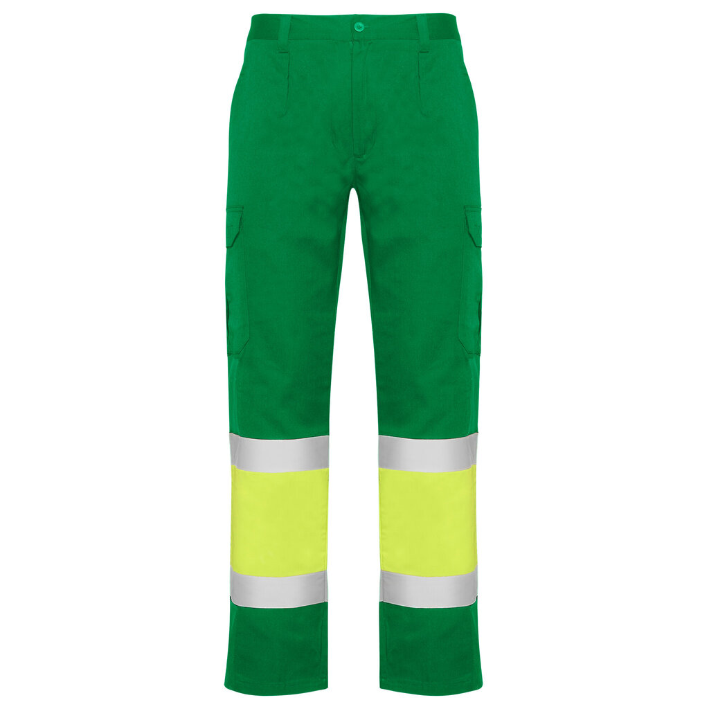 Darbo kelnės Roly Hi-Viz NAOS žalia/geltona kaina ir informacija | Darbo rūbai | pigu.lt