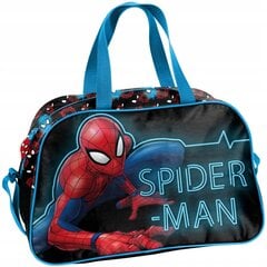 Vaikiškas sportinis krepšys Paso Spiderman SP22CS-074, 42x25x13 cm цена и информация | Школьные рюкзаки, спортивные сумки | pigu.lt