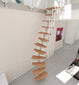 Moduliniai laiptai Monaco Minka balta, 294 cm kaina ir informacija | Laiptai | pigu.lt