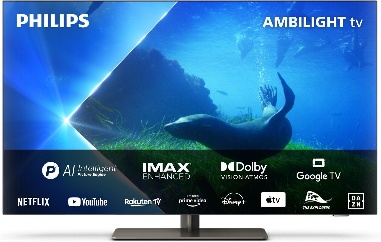 Philips 55OLED818/12 kaina ir informacija | Televizoriai | pigu.lt