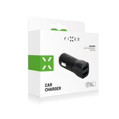 Fixed FIXCC15-2U-BK цена и информация | Зарядные устройства для телефонов | pigu.lt