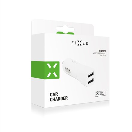 Fixed FIXCC15-2U-WH kaina ir informacija | Krovikliai telefonams | pigu.lt