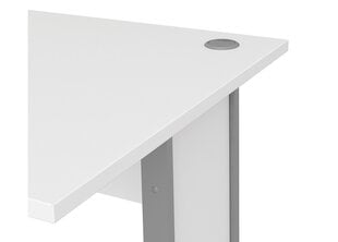 Письменный стол Tvilum Prima, белый/серый цена и информация | Компьютерные, письменные столы | pigu.lt