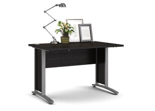 Письменный стол Tvilum Prima, черный/серый цена и информация | Компьютерные, письменные столы | pigu.lt