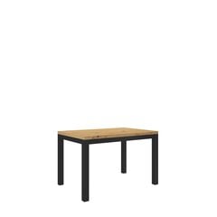 Kavos staliukas ADRK Furniture Olaf 2, 120x80cm, rudas/juodas kaina ir informacija | Kavos staliukai | pigu.lt