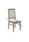 Kėdė K68, ruda/smėlio kaina ir informacija | Virtuvės ir valgomojo kėdės | pigu.lt