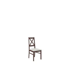 Kėdė K67, ruda/smėlio kaina ir informacija | Virtuvės ir valgomojo kėdės | pigu.lt