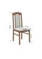 Kėdė K1, ruda/juoda kaina ir informacija | Virtuvės ir valgomojo kėdės | pigu.lt