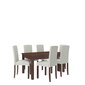 Virtuvės baldų komplektas ADRK Furniture Rodos 56, rudas/smėlio kaina ir informacija | Valgomojo komplektai | pigu.lt