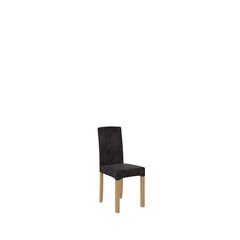 Kėdė K61, juoda/ruda kaina ir informacija | Virtuvės ir valgomojo kėdės | pigu.lt
