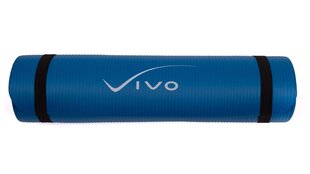 Exercise Mat NBR 180x60x1,0cm FA-2051 blue Yoga Mat Fitness Mat цена и информация | Коврики для йоги, фитнеса | pigu.lt