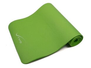 Kilimėlis sportui NBR Exercise Mat, 180x60x1,0 cm, žalias kaina ir informacija | Kilimėliai sportui | pigu.lt