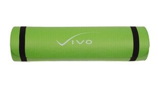 Exercise Mat NBR 180x60x1,0cm FA-2051 Green Yoga Mat Fitness Mat цена и информация | Коврики для йоги, фитнеса | pigu.lt