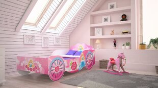 Vaikiška lova ADRK Furniture Kareta, 70x140 cm, įvairių spalvų kaina ir informacija | Vaikiškos lovos | pigu.lt