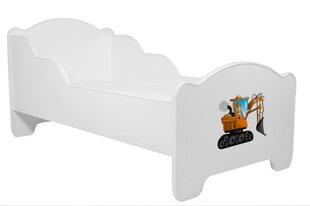 Vaikiška lova ADRK Furniture Amadis Digger, 80x160 cm, įvairių spalvų kaina ir informacija | Vaikiškos lovos | pigu.lt