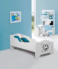 Vaikiška lova Adrk Furniture Amadis Ball, 80x160 cm, balta kaina ir informacija | Vaikiškos lovos | pigu.lt