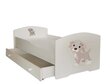 Vaikiška lova ADRK Furniture Pepe dog, 70x140 cm, įvairių spalvų kaina ir informacija | Vaikiškos lovos | pigu.lt