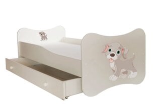 Vaikiška lova ADRK Furniture Gonzalo dog, 80x160 cm, įvairių spalvų kaina ir informacija | Vaikiškos lovos | pigu.lt