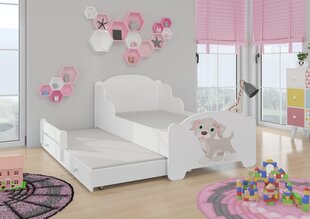 Vaikiška lova ADRK Furniture Amadis II, balta kaina ir informacija | Vaikiškos lovos | pigu.lt