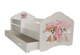 Vaikiška lova ADRK Furniture Casimo, 70x140 cm, įvairių spalvų kaina ir informacija | Vaikiškos lovos | pigu.lt