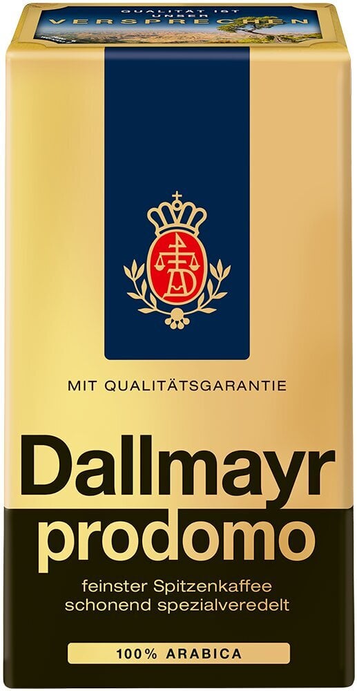 Dallmayr Prodomo malta kava, 500 g цена и информация | Kava, kakava | pigu.lt