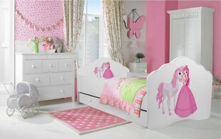 Vaikiška lova ADRK Furniture Casimo, 80x160 cm, įvairių spalvų kaina ir informacija | Vaikiškos lovos | pigu.lt