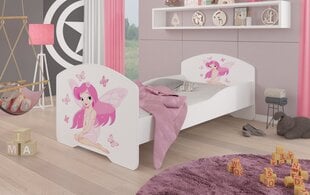 Детская кровать ADRK Furniture Pepe Girl with wings, 80x160 см, разных цветов цена и информация | Детские кровати | pigu.lt