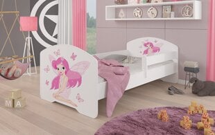 Детская кровать ADRK Furniture Pepe Girl with wings, 70x140 см, различных цветов цена и информация | Детские кровати | pigu.lt