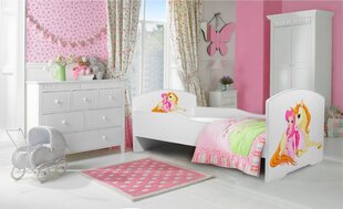 Детская кроватка ADRK Furniture Pepe Girl with unicorn, 80x160 см, разные цвета цена и информация | Детские кровати | pigu.lt