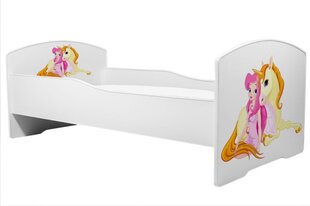 Детская кроватка ADRK Furniture Pepe Girl with unicorn, 80x160 см, разные цвета цена и информация | Детские кровати | pigu.lt