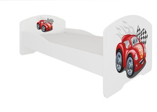 Детская кроватка ADRK Furniture Pepe car zigzag, 70х140 см, различных цветов цена и информация | Детские кровати | pigu.lt