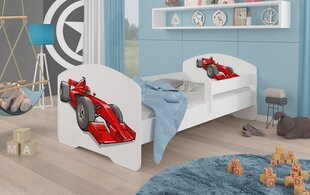 Vaikiška lova Adrk Furniture Pepe Formula, 80x160 cm, balta kaina ir informacija | Vaikiškos lovos | pigu.lt