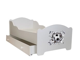 Детская кровать ADRK Furniture Amadis Ball, 70x140 см, белый цвет цена и информация | Детские кровати | pigu.lt