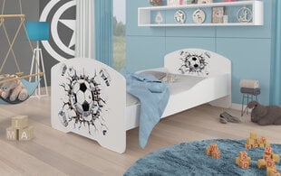 Vaikiška lova Adrk Furniture Pepe ball, 80x160 cm, balta kaina ir informacija | Vaikiškos lovos | pigu.lt