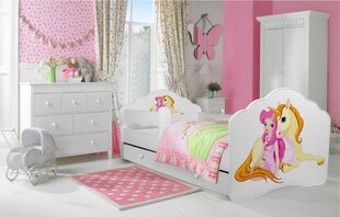 Детская кровать ADRK Furniture Casimo, 70х140 см, разных цветов цена и информация | Детские кровати | pigu.lt