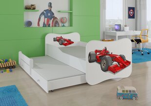 Vaikiška lova ADRK Furniture Gonzalo II, balta kaina ir informacija | Vaikiškos lovos | pigu.lt
