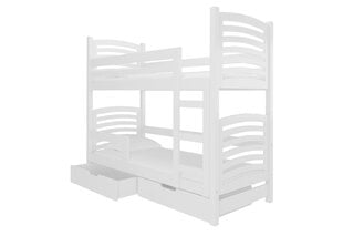 Детская кровать ADRK Furniture Osuna, белая цена и информация | Детские кровати | pigu.lt