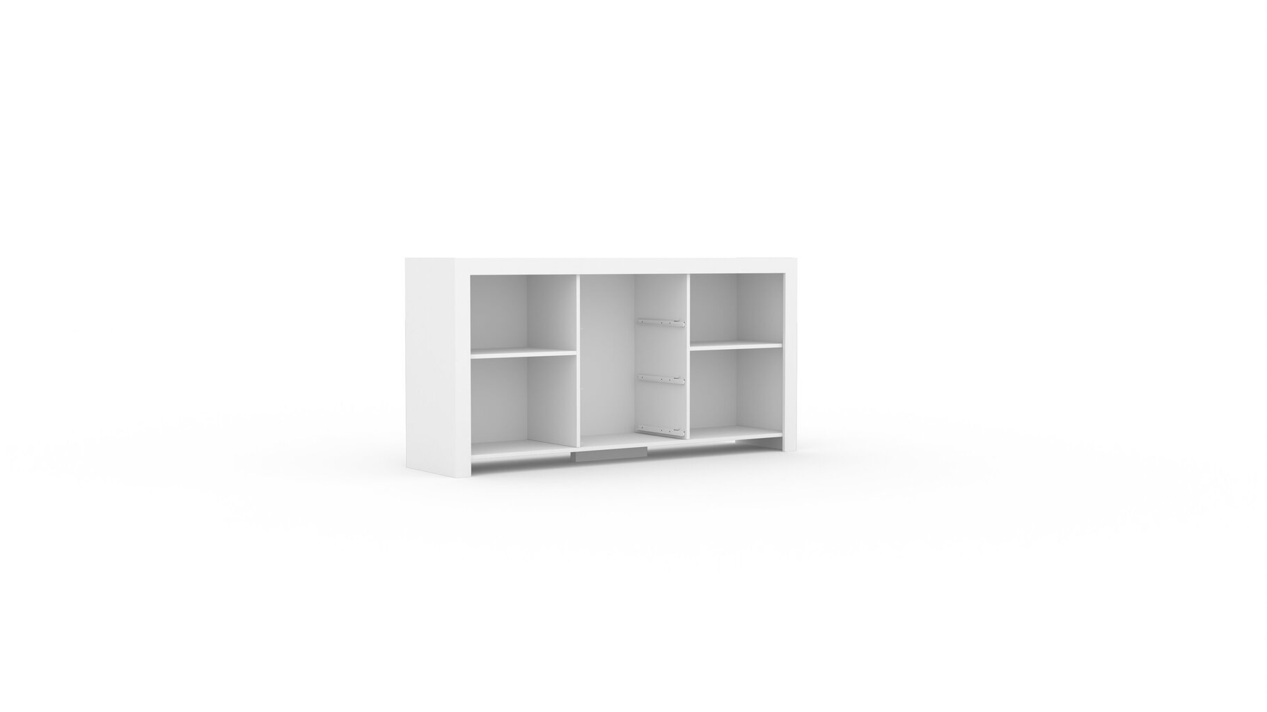 Komoda ADRK Furniture 3SZ2D Cesiro, balta цена и информация | Komodos | pigu.lt
