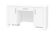 Rašomasis stalas ADRK Furniture 1SZ2D Cesiro, baltas kaina ir informacija | Kompiuteriniai, rašomieji stalai | pigu.lt