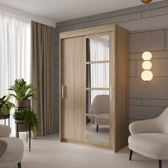 Spinta ADRK Furniture Neroli 120, smėlio kaina ir informacija | Spintos | pigu.lt