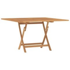 Lauko stalas vidaXL, rudas kaina ir informacija | Lauko stalai, staliukai | pigu.lt