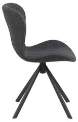 Комплект из 2-х стульев Actona Batilda, черный цена и информация | Стулья для кухни и столовой | pigu.lt