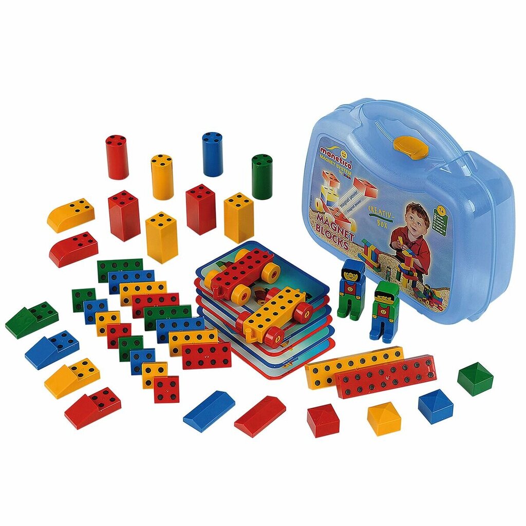 Magnetinių kaladėlių rinkinys Klein Toys 0640, 42 d. kaina ir informacija | Lavinamieji žaislai | pigu.lt