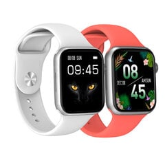 DCU Colorful 2 White + Red kaina ir informacija | Išmanieji laikrodžiai (smartwatch) | pigu.lt