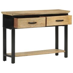 Консольный стол vidaXL, коричневый цена и информация | Столы-консоли | pigu.lt