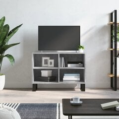 TV spintelė vidaXL, pilka kaina ir informacija | TV staliukai | pigu.lt