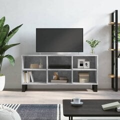 TV spintelė vidaXL, pilka kaina ir informacija | TV staliukai | pigu.lt