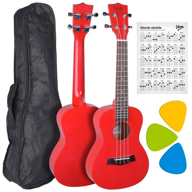 Koncertinės ukulelės rinkinys V-Tone UK23 kaina ir informacija | Gitaros | pigu.lt