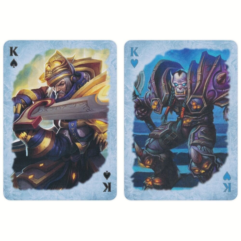 Игральные карты Bicycle World of Warcraft Cards Wrath of the Lich King цена  | pigu.lt