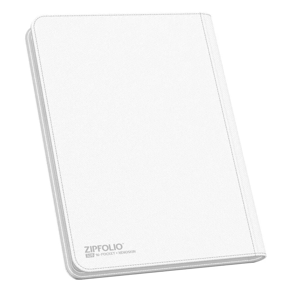 Žaidimo kortelių albumas Ultimate Guard Zipfolio 320/16, baltas kaina ir informacija | Stalo žaidimai, galvosūkiai | pigu.lt